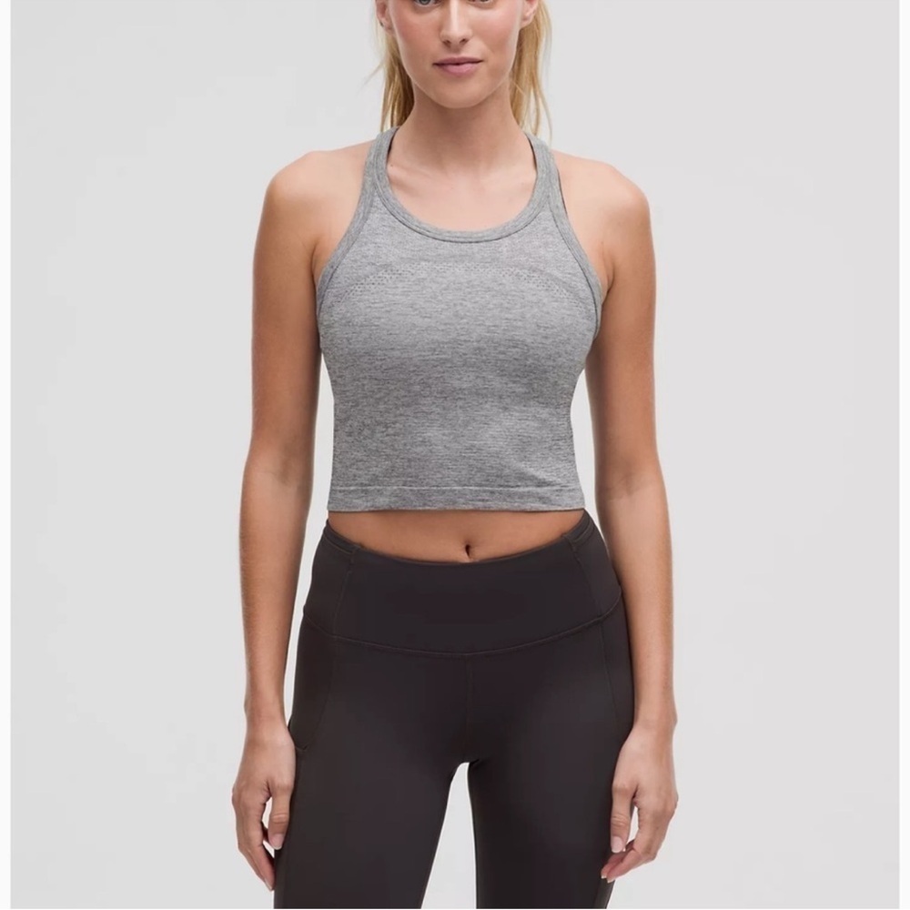 Lululemon Gray Sleeveless Tank Top sz 8